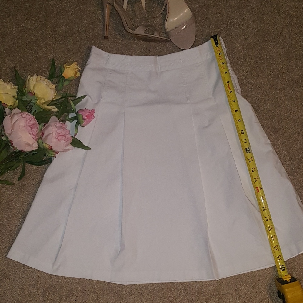 Summer white skirt